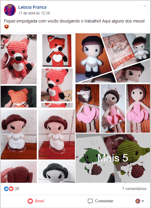 Galeria de amigurumis variados